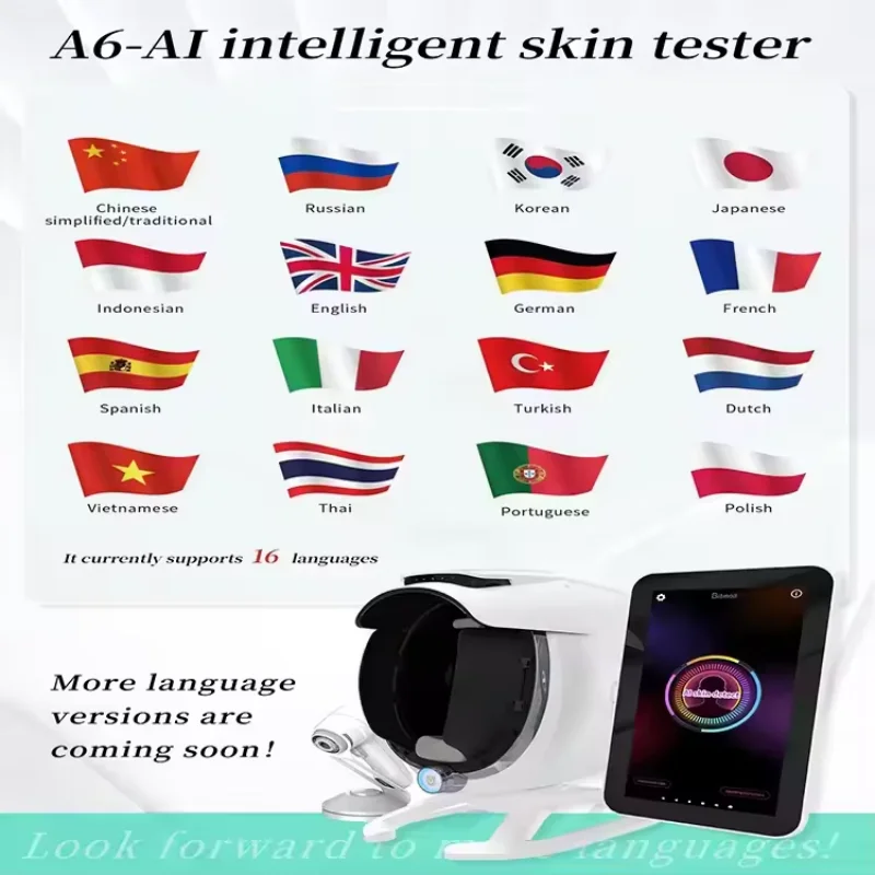 Latest Skin Analysis Equipment Facial Analyzer Scanner Magic mirror Portable Testing Skin Detector 3D Face Camera Test Analysis