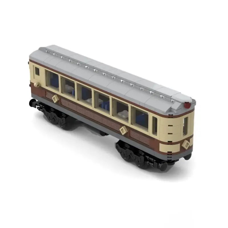 Train Cabin Fit for 10194 The Emerald Night Train Bricks Model Moc City Car Carriage Building Blocks Creative Idea Expert Toys