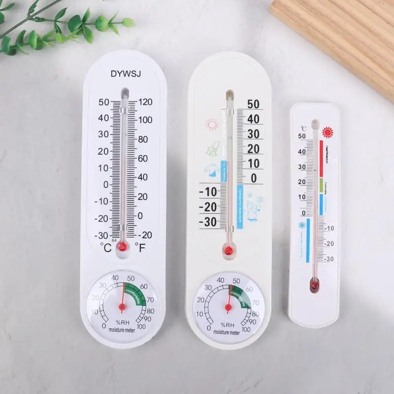 Hygrometer Gauge Wall Thermomete Temperature Humidity Gauge Breeding Thermometer Hanging Thermometer Temperature Humidity Meter