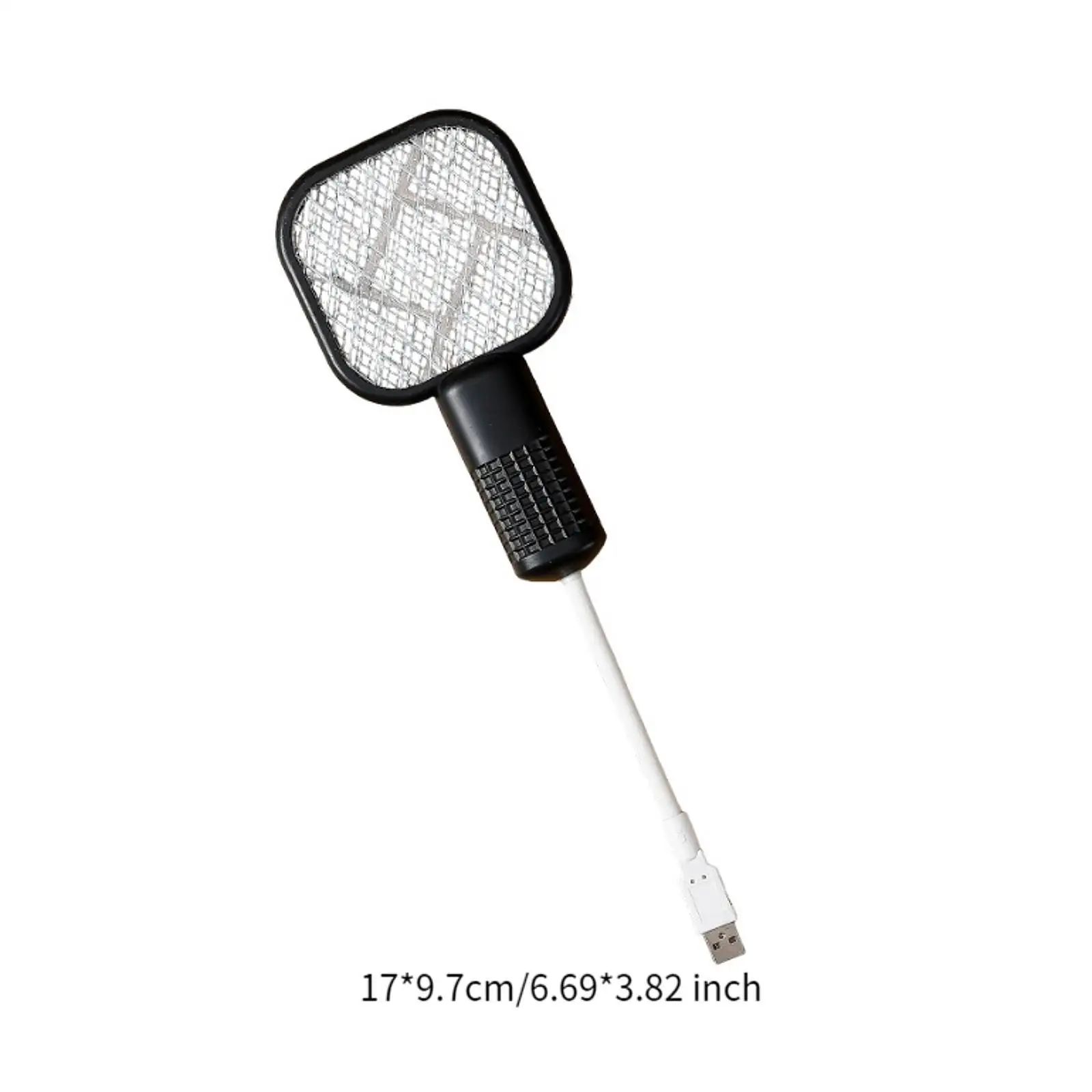 Electric Fly Swatter Folding Handheld for Patio Home Outdoor