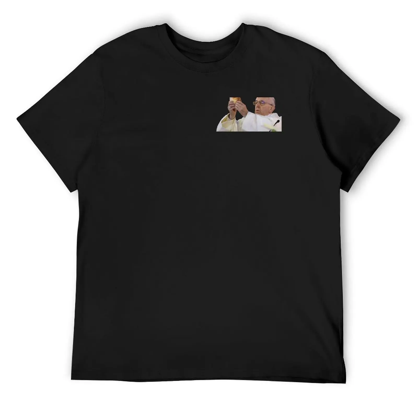 Pope holding Cheems T-Shirt anime clothes shirts graphic plus sizes anime t shirts clothing for men