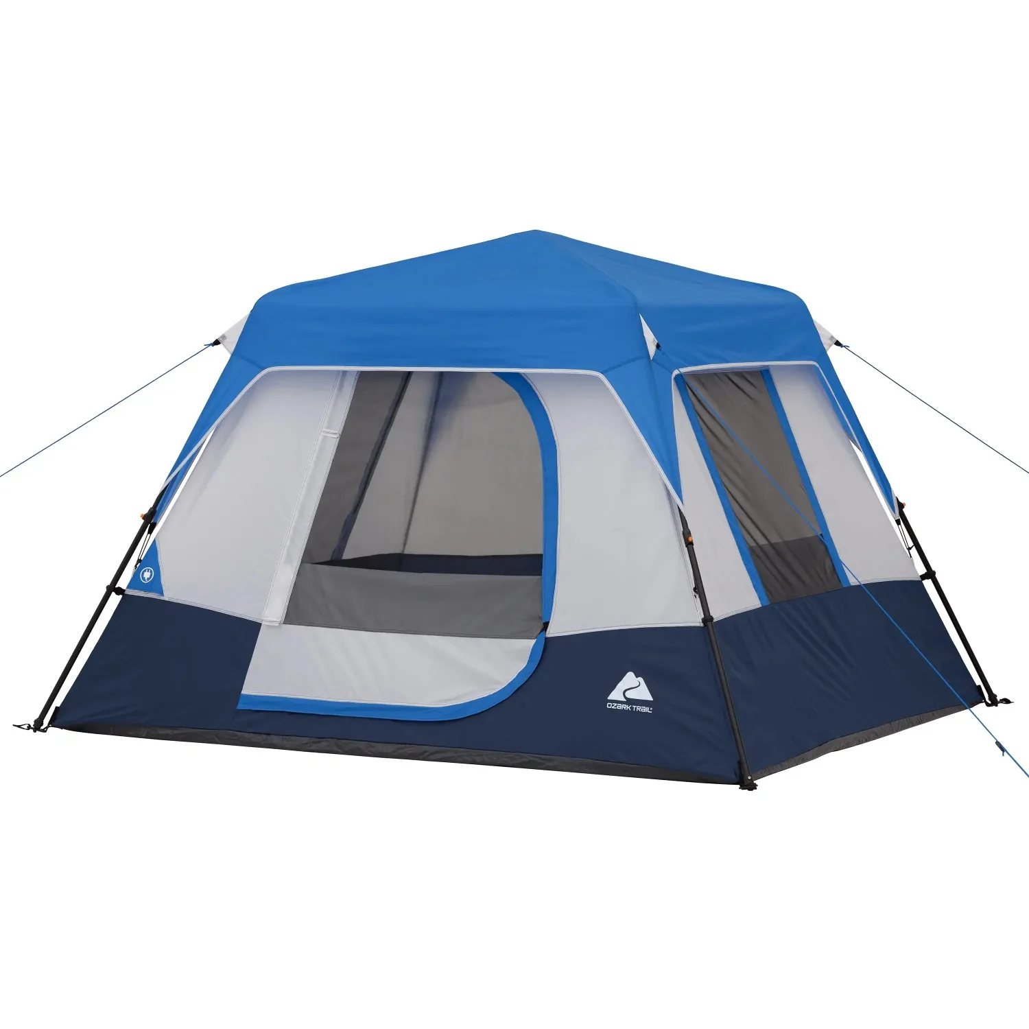 

4-Person Instant Cabin Tent with LED Lighted Hub