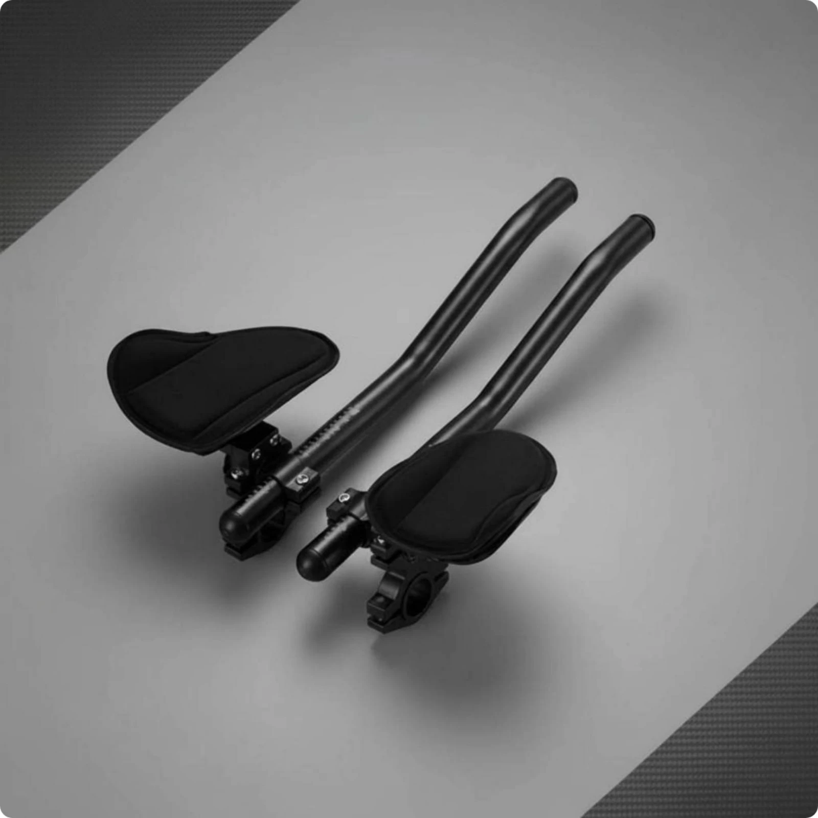 

Triathlon Handlebar Extensions Clamp Mounted Aluminum Aero Extensions Padded Aero Extensions 740 G Bike Accessory Sponge Arm