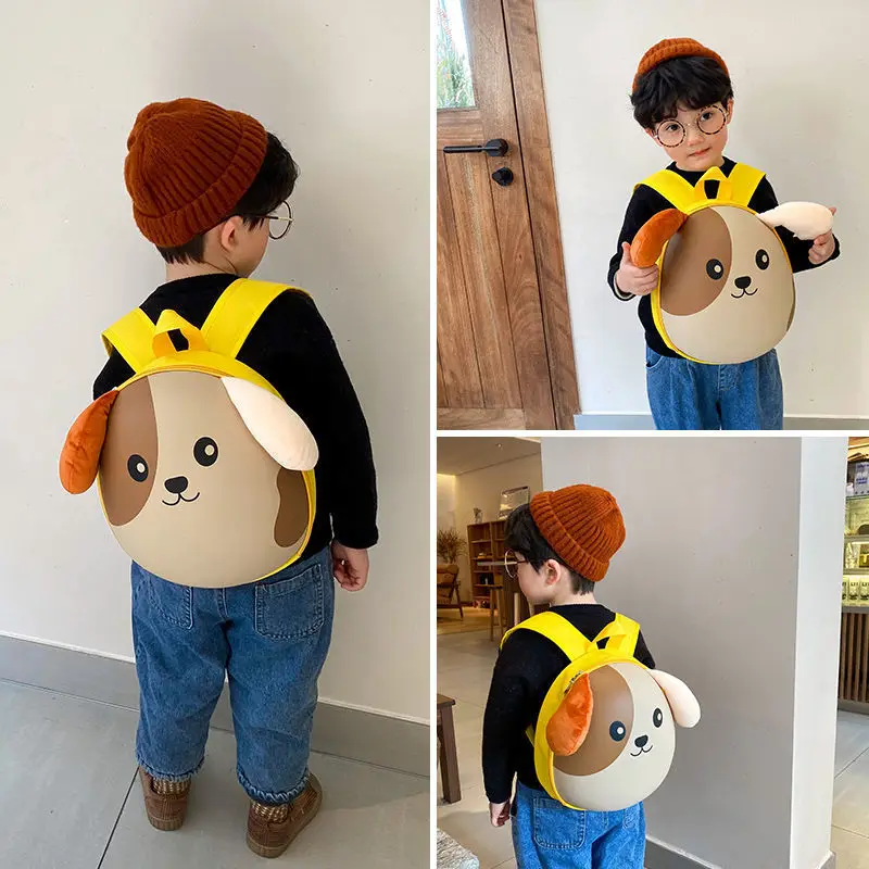 

Super cute animal children's backpack EVA fashion kindergarten backpack Korean version cute fashion boys and girls