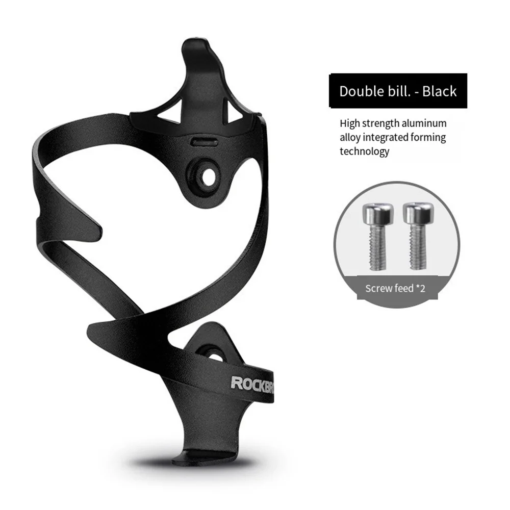 ROCKBROS Bicycle Bottle Holder Aluminum Alloy Cycling Kettle Stand Bike Water Bottles Cage Holder Riding Water Cup Stand