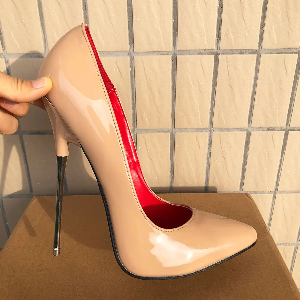 Customize Newly Fshion 16cm Extreme High Heels Pole Dancing Stage Performance Stilettos Pumps Cross Dresser Fetish Shoes Size46