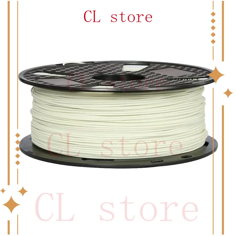 

PLA Max Bone PLA Filament 1.75 mm 3D Printer Filament 1KG 2.2LBS Tougher and Stronger 3D Printing Material PLA Pro White