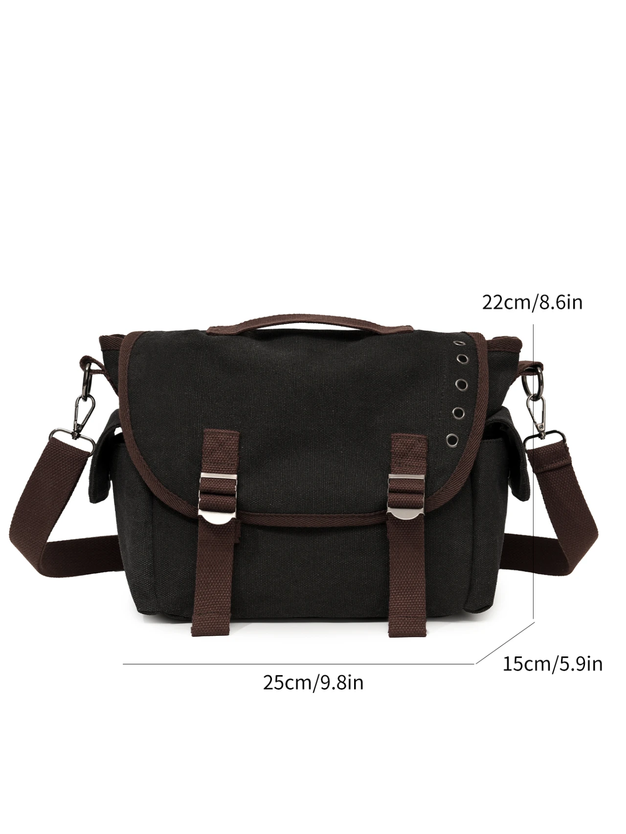 Bolsa mensageira de lona vinta - Canvas Backpack Casual avaliação e preço