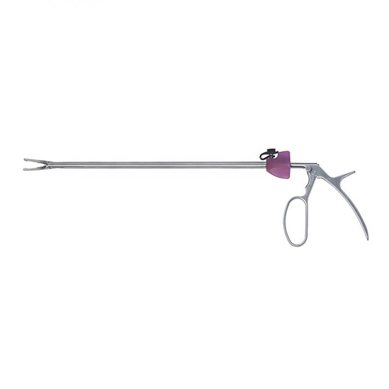 Clip applier clip applicator with limit lock for hemolok clip 5*330mm Surgical  laparoscopic Instruments