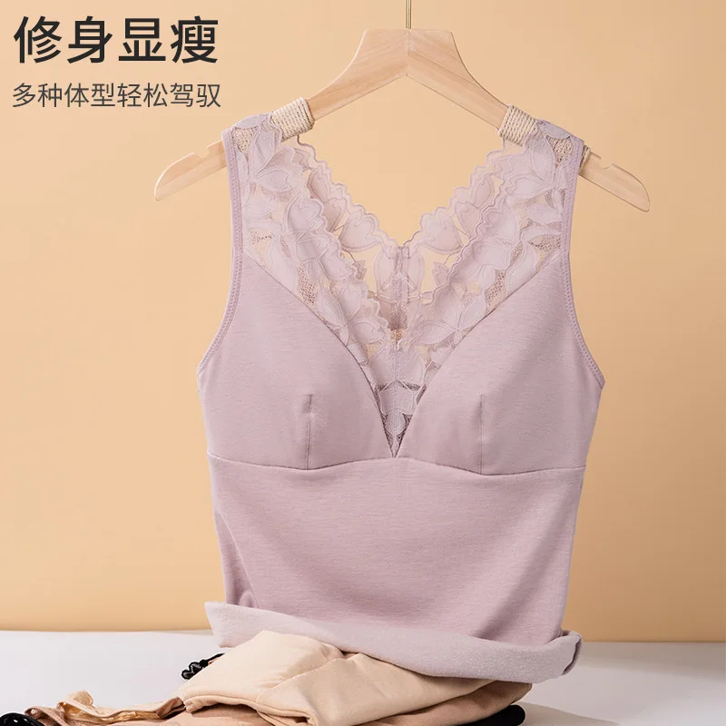 silk warm winter sexy women tank top tops womens tanktop lace bra camisole for white cami black lingerie bralette woman chest