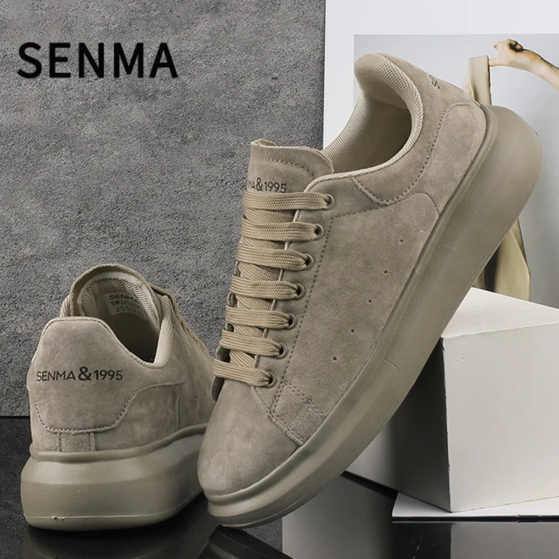 SENMA Unisex Casual Sneakers Luxury Men's Shoes Couple's Skate Shoes Thick-soled Sports Casual Shoes Walking shoes Tennis shoes