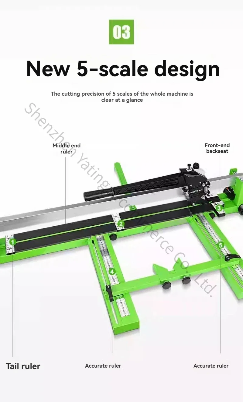 2026 Manual Tile Cutting Machine Push Knife Manual High Precision Laser Infrared Hand Push Floor Tile Push Pull Knife