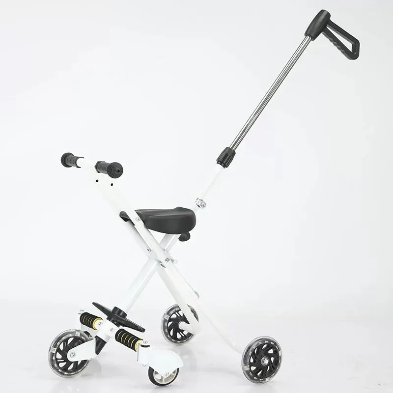 for Kids Stroller Push Cart Foldable Lightweight Travel Walker