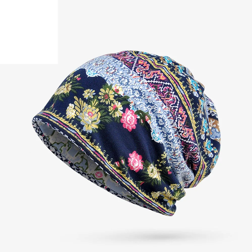 Gorro grueso Retro étnico de invierno para hombre y mujer, gorro tejido Vantage, gorro para ciclismo de conducción al aire libre, pasamontañas, máscara, conjunto de sombreros