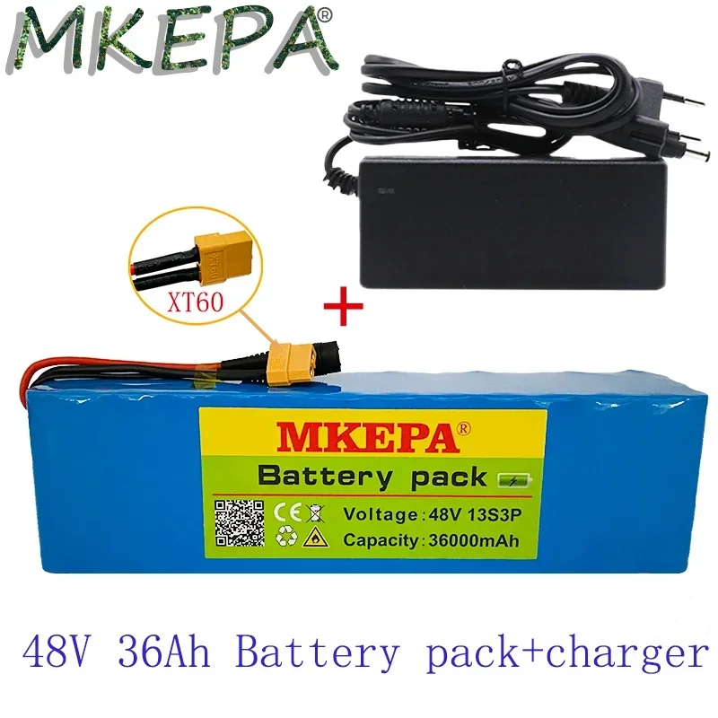 

13S3P 48V Original lithiumion battery 48v 36.000Ah 1000w Lithium ion Battery Pack For with BMS+charger