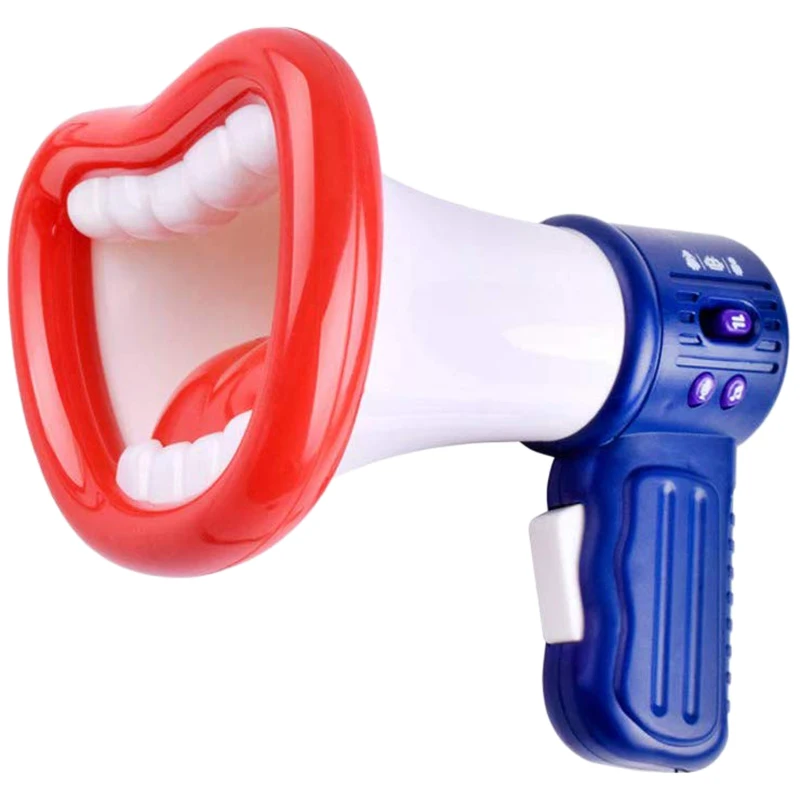 

T35C Mini Funny Vocal Toys Voice Changer Loudspeaker Recording Gift Three Sound Effects Variable Sound for Children Kids