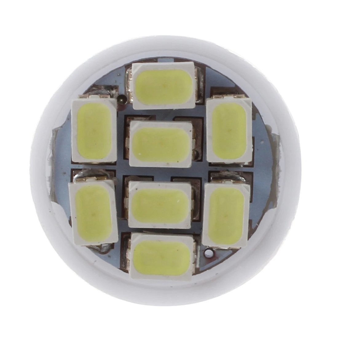 10x T10 W5W 8 LED SMD białe światło żarówka wewnętrzna żarówka 12V