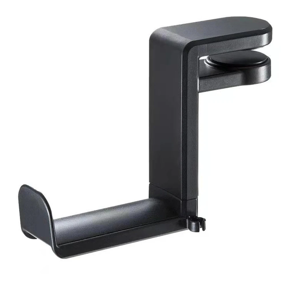 حامل سماعة الرأس تحت المكتب مع مشبك دوار 360 درجة ومشبك كابل منظم ومشبك على حامل سماعة الرأس وخطاف شماعات سماعة الرأس