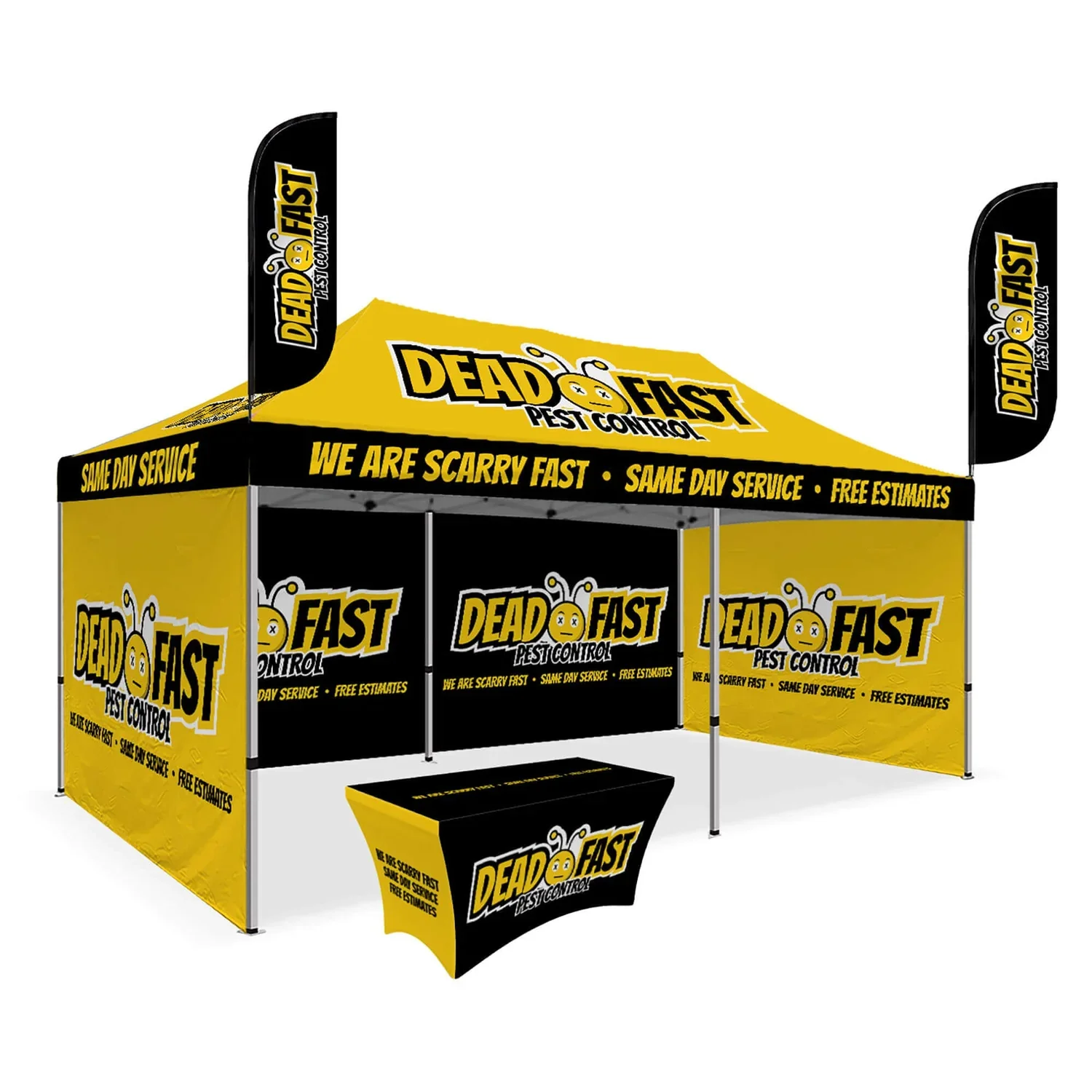 Hot selling：Wholesale 10x20 Outdoor Aluminum Trade Show Tent Exhibition Event Marquee Gazebos Canopy Pop up  Printed Tent view 2