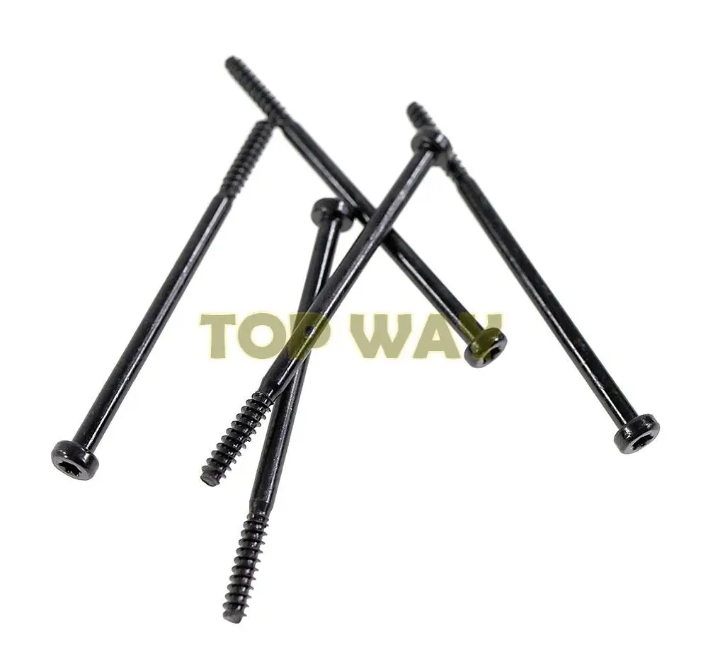 Juego de tornillos de repuesto de seguridad T10 (Torx) para Xbox 360 Slim E versión, tornillos largos para controladores de Host, 5 Juegos