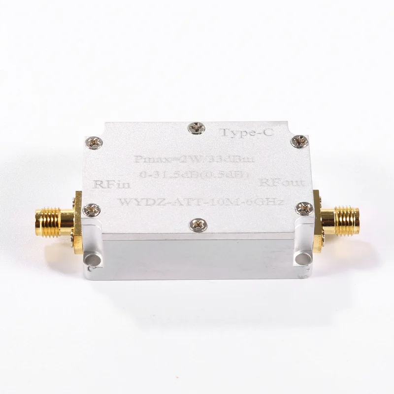 TYPE-CType 10M-6GHZ 2WCNC Attenuator Step0.5DB 0-31.5Cnc Manufacturer