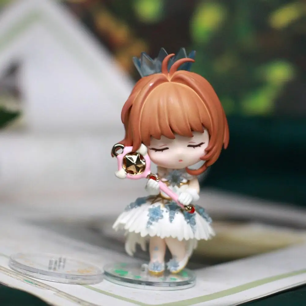 

Card Captor Sakura Kinomoto Sakura Static Character Model Desktop Headboard Ornament Collection Anime Peripherals Friend Gift