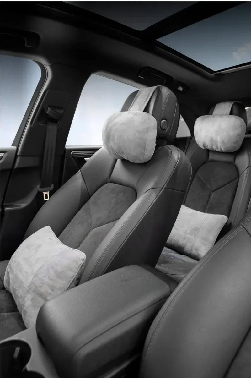 1/2PCS Auto Kopfstütze Nackenstütze Sitz/Maybach Design Klasse Weiche Universal Einstellbare Auto Kissen Nackenstütze kissen Hohe Qualität – Detail 20