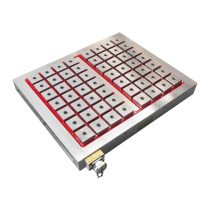 CNC Milling Machine Super Poweul Electro Permanent Magnetic Chucks Table With Extremely High Holding Force