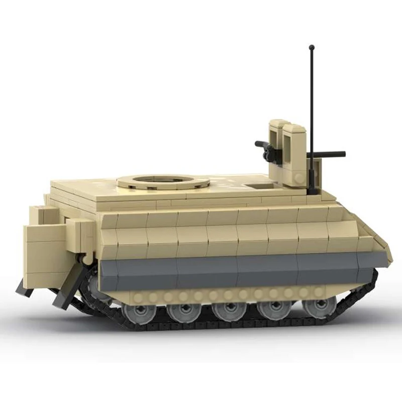 FV430 Mk. 3-pantserde automodel MOC-bouwstenen Oorlogsuitrusting Modulaire technologie Geschenken Vakantie Monteer kinderspeelgoedpak