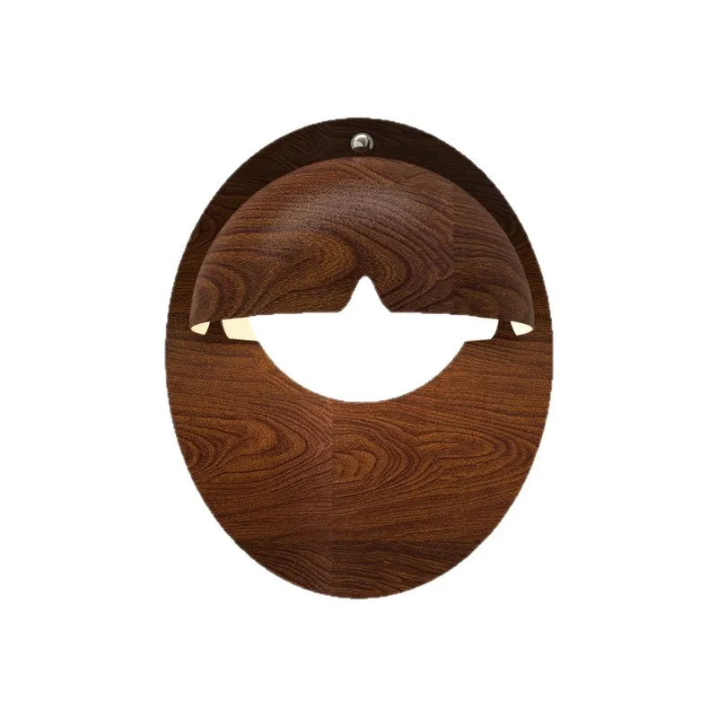 新しい中世風木目調ロッカーアーム、寝室のベッドサイドウォールランプ、書斎用ウォールランプ