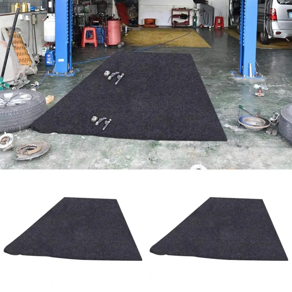 Waterproof Floor Mat Waterproof Car Maintenance Mat for under Vehicle Equipment Soft Absorbent Washable Floor Protector Keep