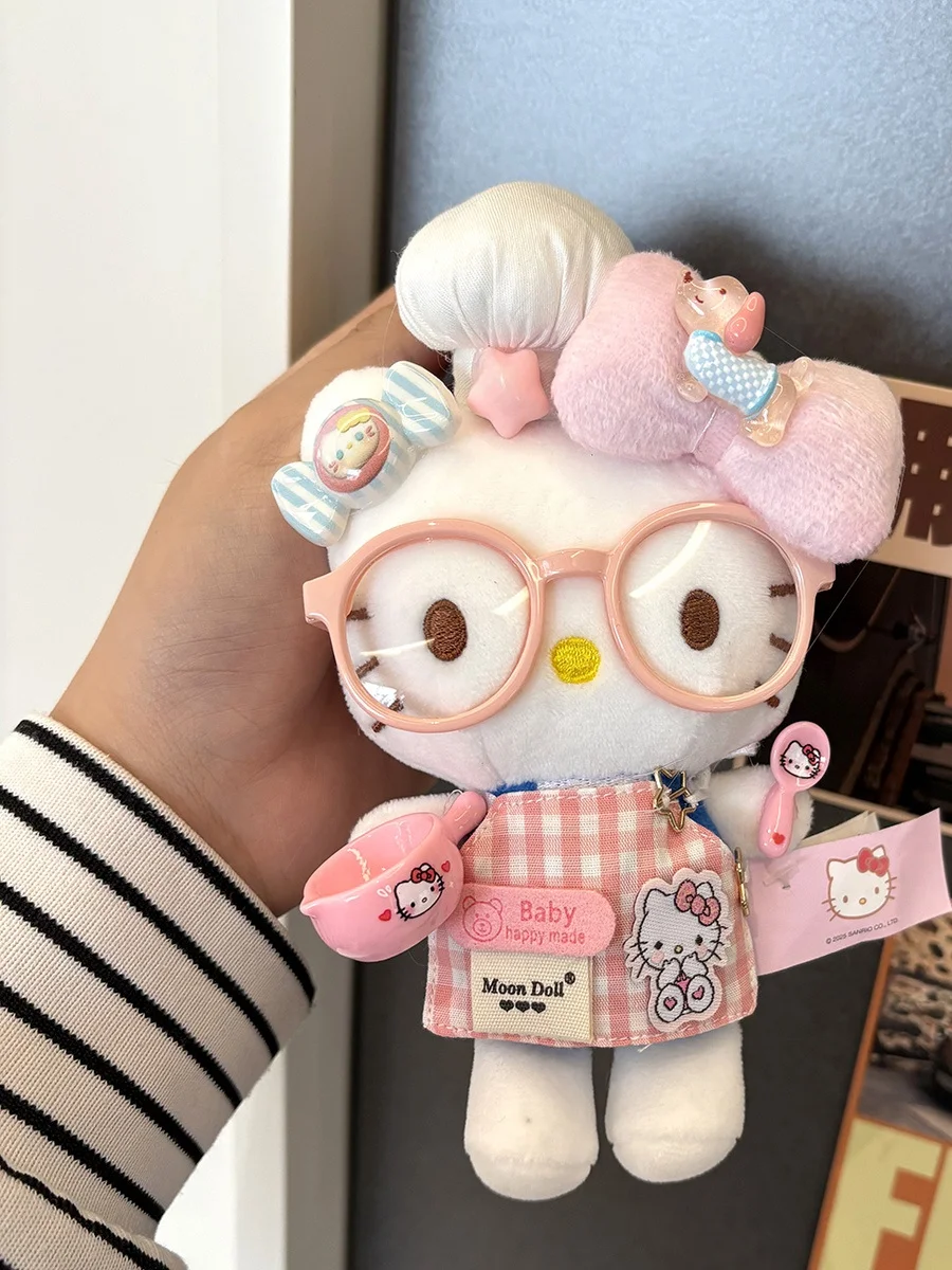 Pingentes de Bolsa HelloKitty Chef Series, Decorações para Mochilas Escolares KT , Presente para Melhor Amiga, Acessórios ...