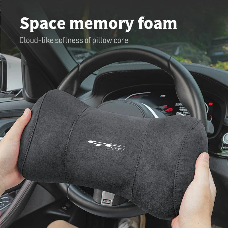 Car Seat Headrest Pillow Neck Support Protector Cushion For KIA Sportage Rio Ceed Picanto K5 K9 Cadenza Sedona Sorento Stinger S