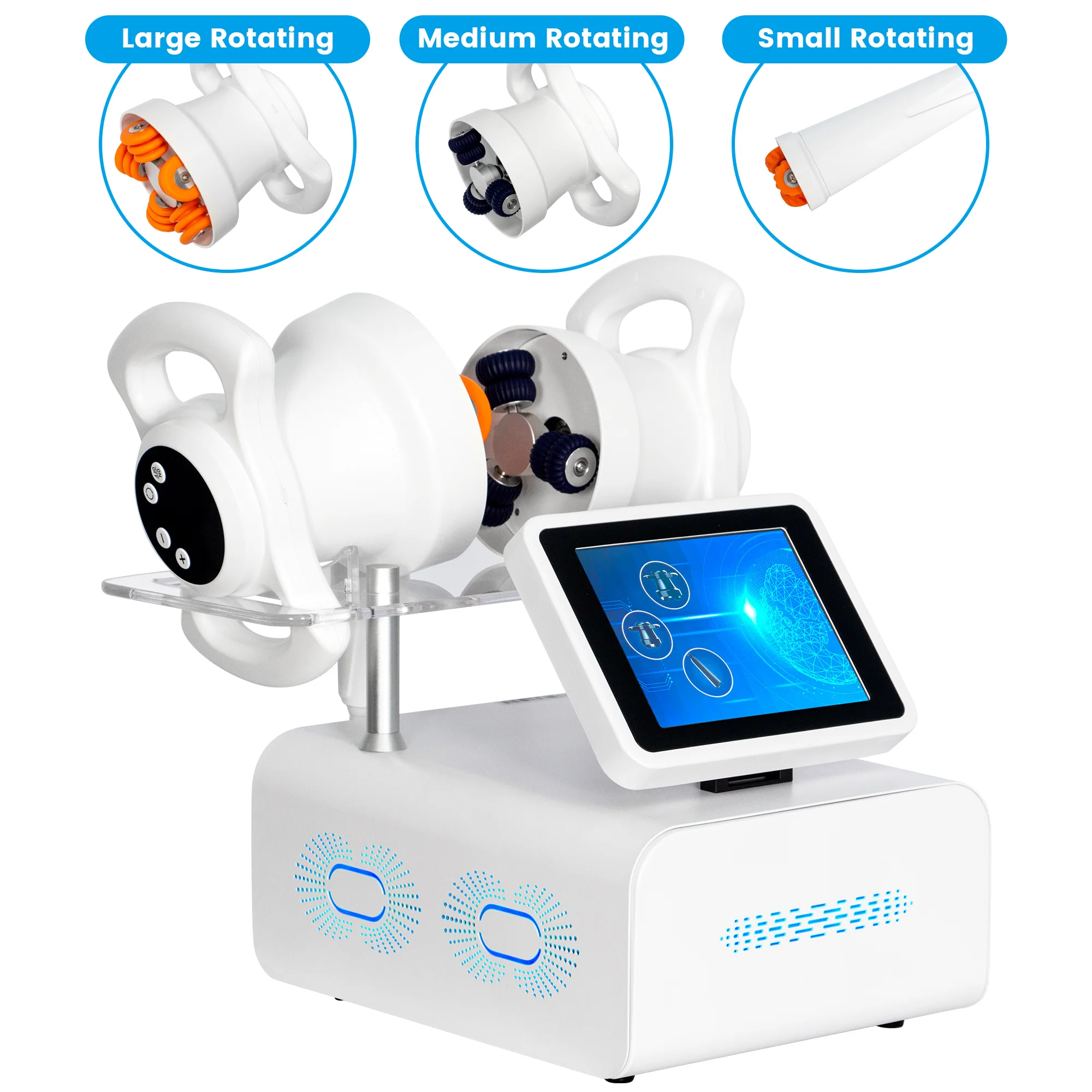 Advanced Body Sculpting Roller System Deep Tissue Massage Device for Fat Reduction, Blood Circulation and Muscle Relaxation