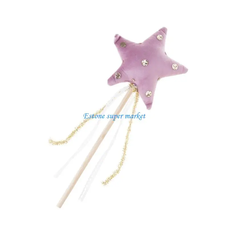 

090B Bowknot Birthday Headwear Hat Magical Wand for Children Props