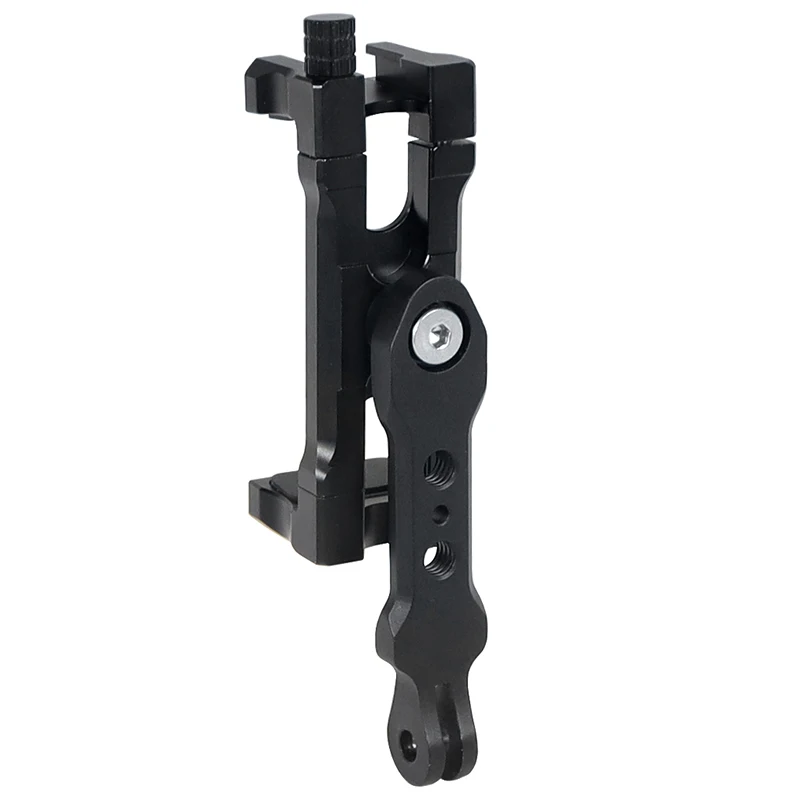 Handy-Ständer halter 360-Grad-Drehung Stativ adapter Kalt schuh 1/4 "Halterung für Smartphone Vlog Selfie Stick Lichter stehen – Detail 19