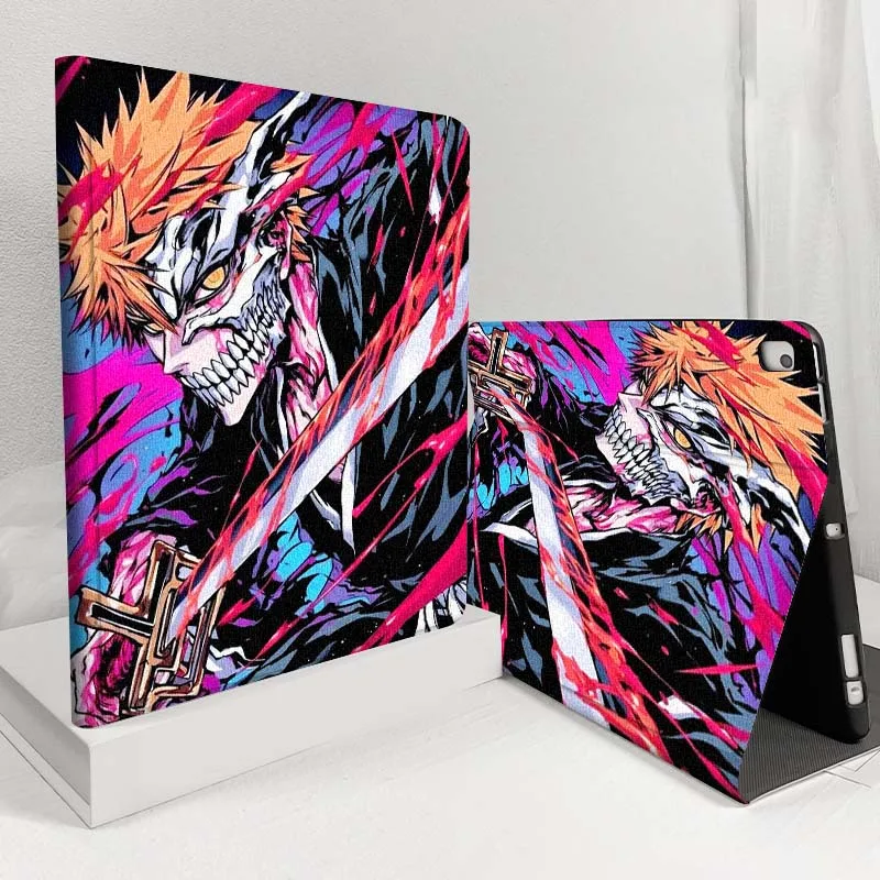 

Comics Bleach Art Logo For iPad Pro Air Mini 1 2 3 4 5 6 7 7th 8th 9th 10th 11th 10.2 9.7 10.5 10.9 11 12.9 13 Inch Tablet Case