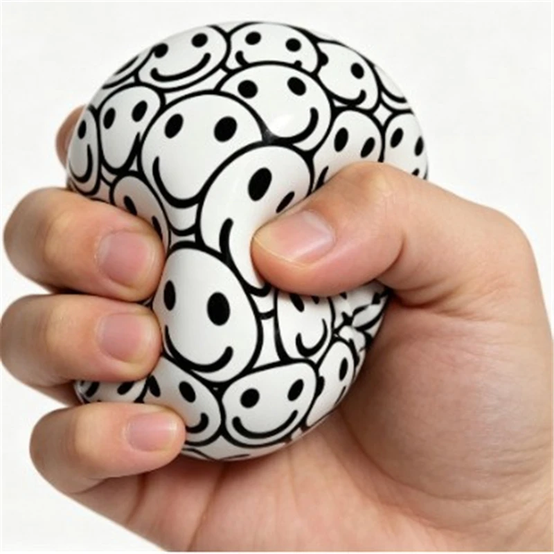 Schylling Needoh Press-Doh Color Changing Squeeze Fidget Ball Toy Dough Filled Doodle Pattern Fast Rebound Sensory Autism Toy - view 4