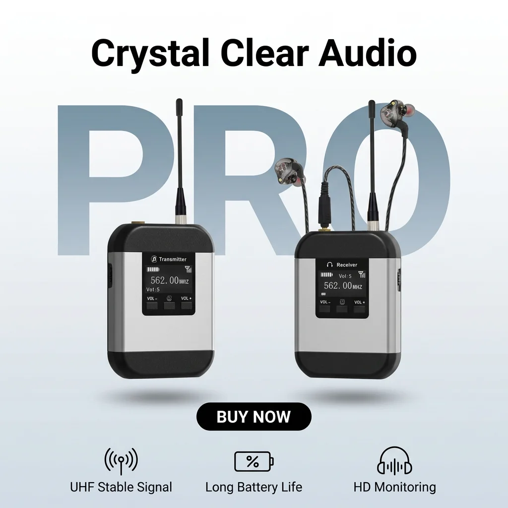 monitor-in-ear-wireless-uhf-anti-interferenza-supporto-one-to-many-monitoraggio-hi-fi-professionale-per-live-streaming