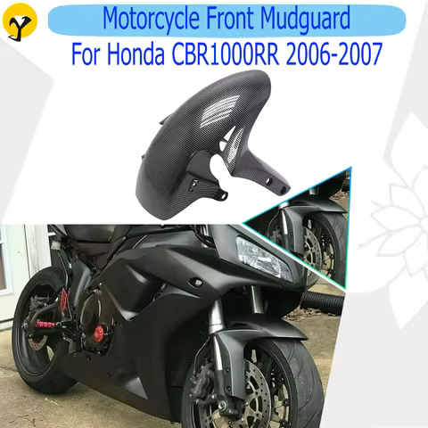 For Honda CBR1000RR 2006 2007 Motorcycle Front Mudguard Modification Accessories Tyre Protectors Cover Motorcycle Front Mudguard