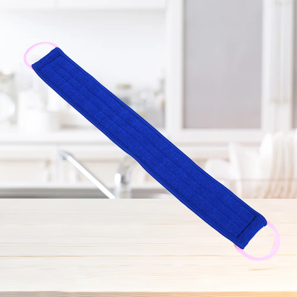 الرجال الاستحمام قطعة أثرية منشفة استحمام زرقاء لينة التقشير الظهر أداة تنظيف حمام المنزلية بوف التطهير السلس الجلد منشفة