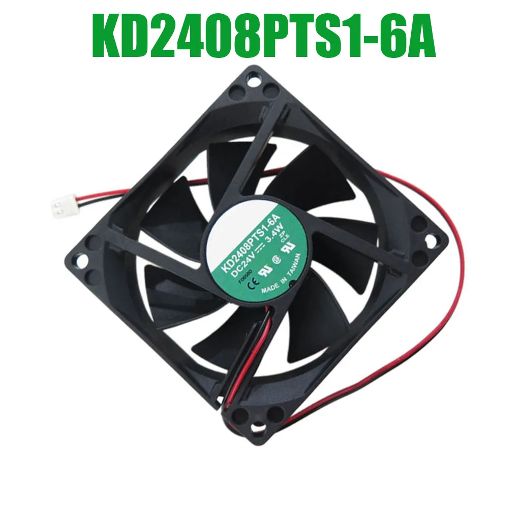 For SUNON KD2408PTS1-6A DC24V 3.4W 2PIN 2Lines Cooling Fan