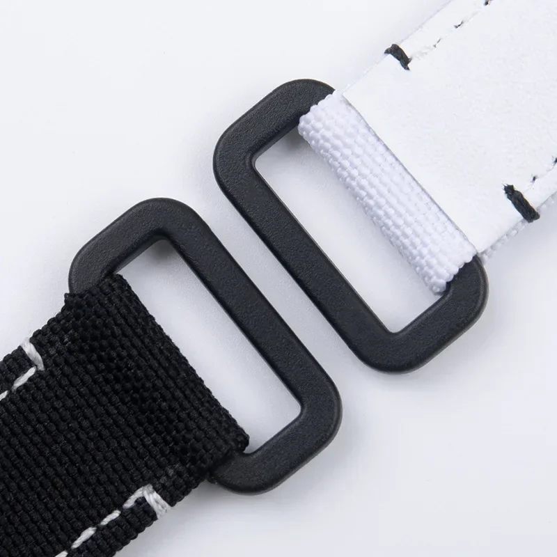 Dwuczęściowy pasek do zegarka z nylonu z zakrzywionymi końcówkami, regulowany, do modeli DAYTONA SUBMARINER diw, pasek na nadgarstek do paska Rolex 20mm