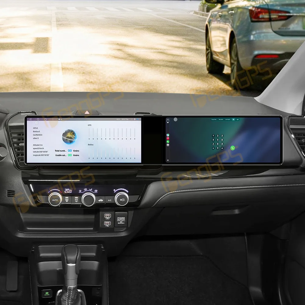 Car Accessories Radio For Honda City 2020-2026 Android Auto GPS Navigation Multimedia Stereo Receiver Head Unit Offline Maps