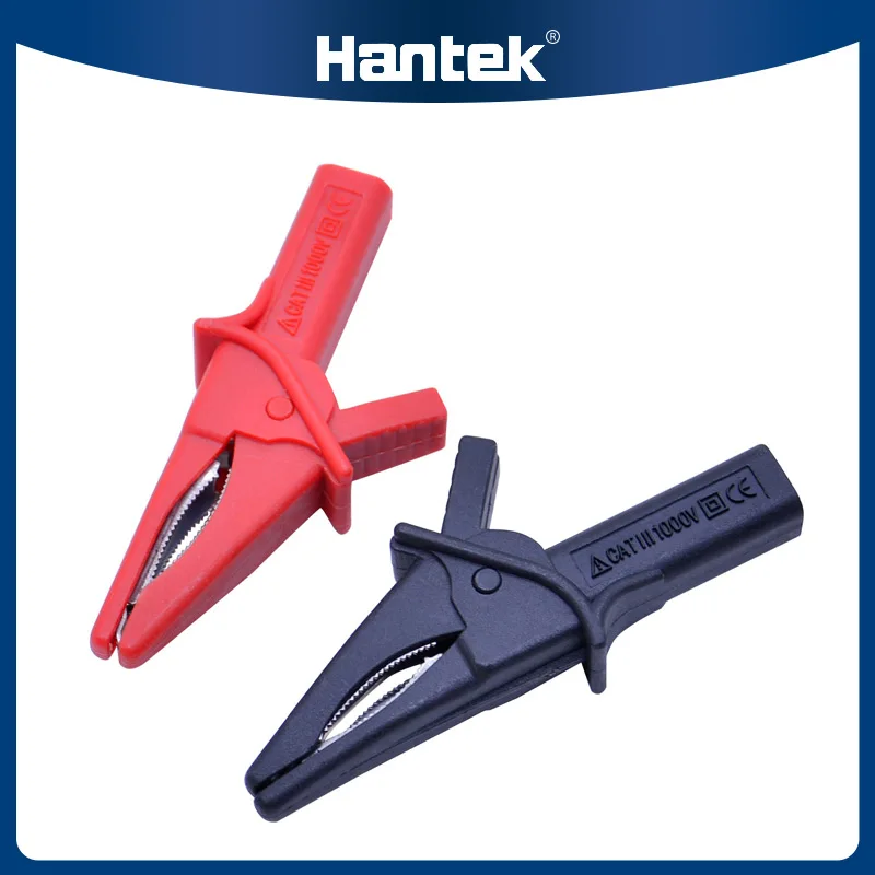 Hantek Crocodile Clip HT18A Large Dolphin Electric Gator Clip For Digital USB Oscilloscope Automotive Tools Accessories