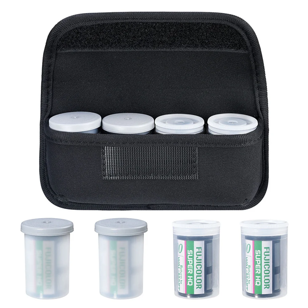 For Film Box Container Film Spools Camera Film Storage Bag Protects from Dust/Moisture