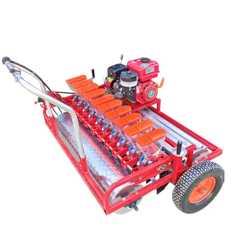 Farm Carrot Potato Onion Seed Planter Machine Seeder Manual Gasoline Power Corn Precision Transplanters