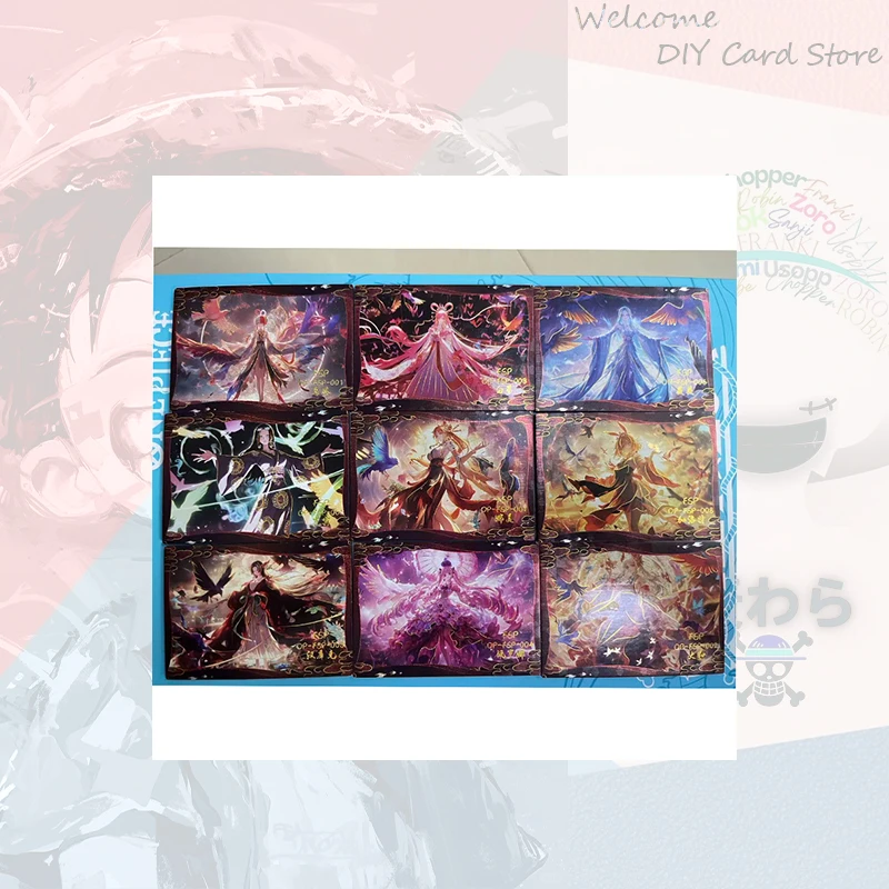 Japanese Anime Goddess Story Card Set HF FSP SKP Nefertari D Vivi Yamato Nami Uta Perona Carrot Vinsmoke Reiju Collectible Cards