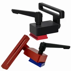 30 Type Miter Track Stop - Aluminium Alloy Miter Track Jig , T Track Stop Block with Lock for Standard T-track Woodworking Tools