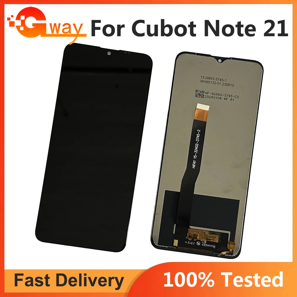 For CUBOT NOTE 20 Pro LCD Display and Touch Screen Digitizer Assembly CUBOT NOTE30 Note 21 Note 30 Note 40 Note 50 LCD Sensor